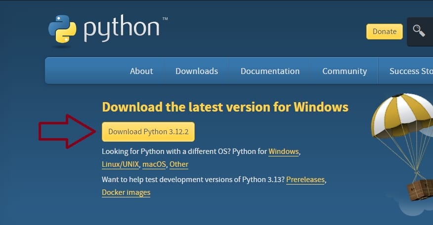 How to install python